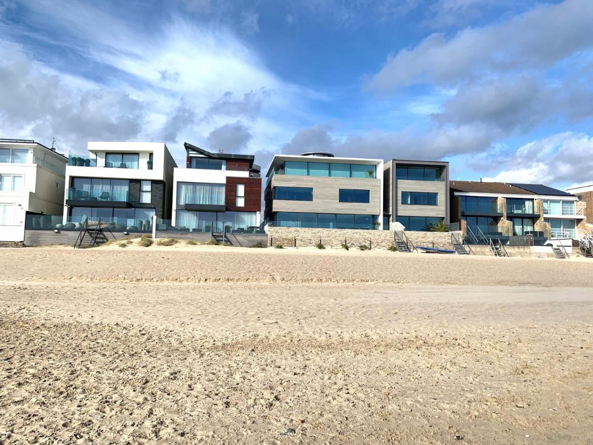 Top Floor Sandbanks Apartment With Free Parking Just Minutes From The Beach And Bars Canford Cliffs Ngoại thất bức ảnh